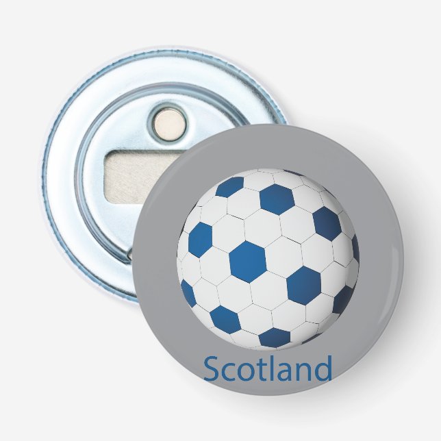 Schottland Fußball Flaschenöffner (Vorderseite)