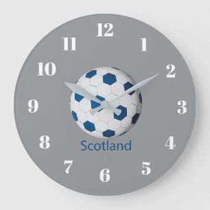 Schottland Fußball Große Wanduhr
