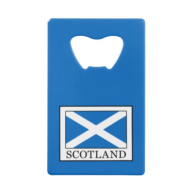 Schottland Geldkarten Flaschenöffner (Vorderseite)