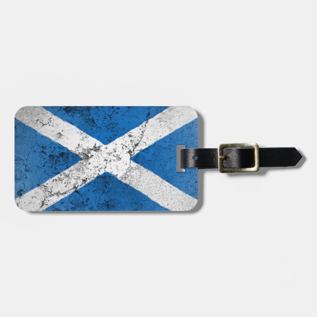 Schottland Gepäckanhänger (Vorderseite horizontal)