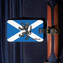 Schottland Gepäckmarken, Rampant, Schottische Flag Gepäckanhänger