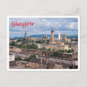 Schottland - Glasgow - Postkarte