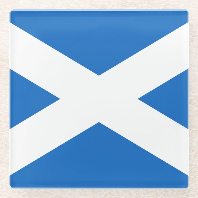 Schottland Glasuntersetzer (Vorderseite)