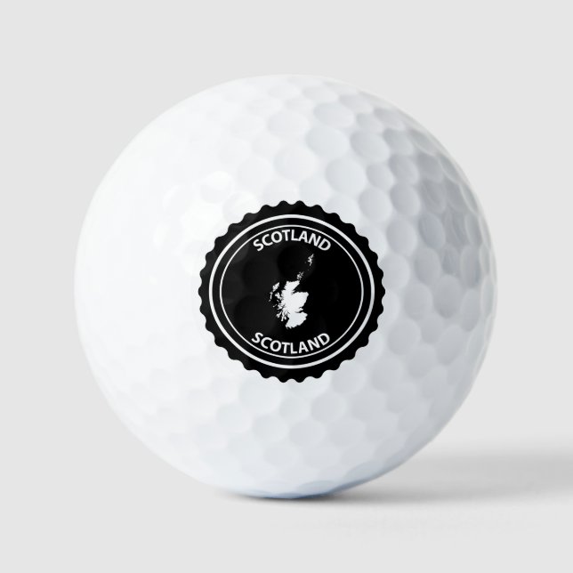 Schottland Golfball (Vorderseite)