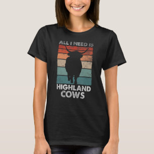 Schottland Highland Cow Schottland Highlander Catt T-Shirt