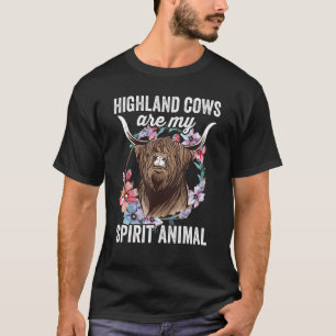 Schottland Highland Kuh Funny Fluffy Kuh sind mein T-Shirt