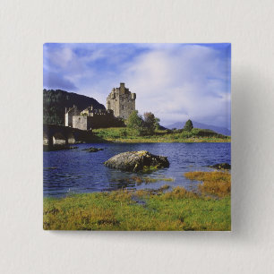 Schottland, Highland, Wester Ross, Eilean Donan 2 Button