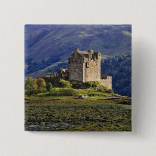 Schottland, Highland, Wester Ross, Eilean Donan 3 Button