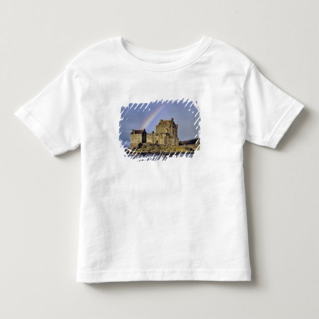 Schottland, Highland, Wester Ross, Eilean Donan Kleinkind T-shirt (Vorderseite)