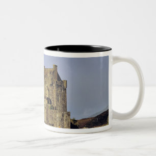 Schottland, Highland, Wester Ross, Eilean Donan Zweifarbige Tasse