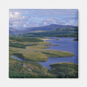 Schottland, Highland, Wester Ross, Loch Garry. Ein Magnet