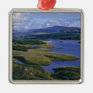 Schottland, Highland, Wester Ross, Loch Garry. Ein Ornament Aus Metall