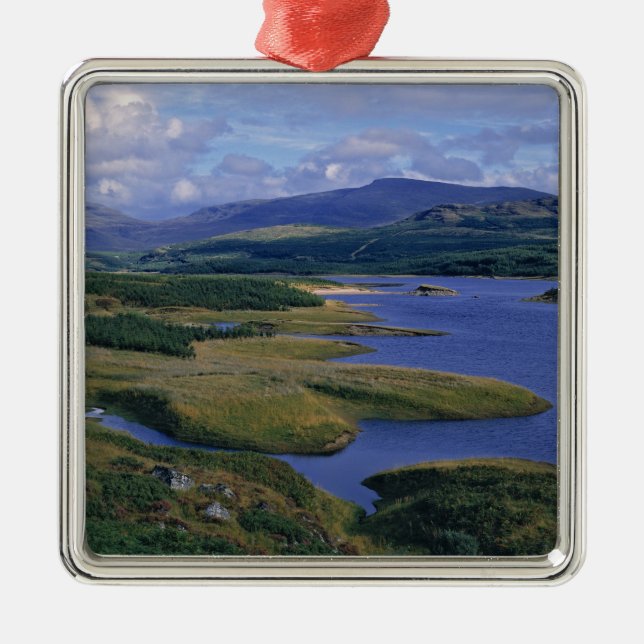 Schottland, Highland, Wester Ross, Loch Garry. Ein Ornament Aus Metall (Vorne)