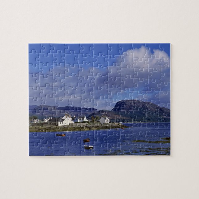 Schottland, Highland, Wester Ross, Plockton. Puzzle (Horizontal)