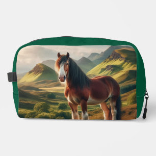 Schottland Highlands Clydesdale-Pferd Waschbeutel