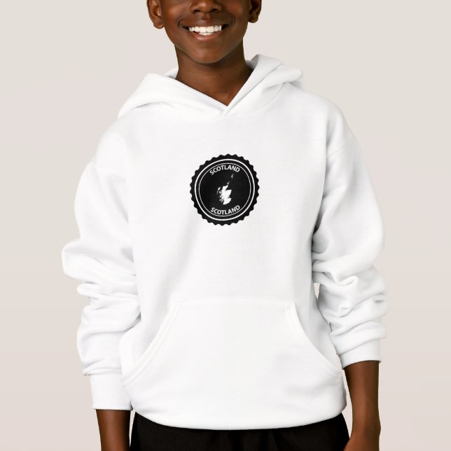 Schottland Hoodie (Vorderseite)