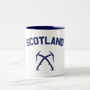 Schottland Ice Climbing Zweifarbige Tasse