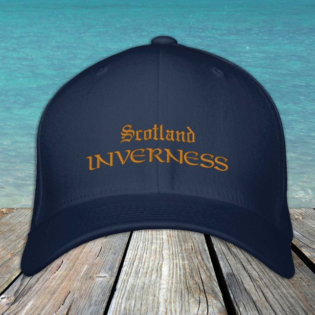 Schottland & INVERNESS mode / Scottish Patriots Bestickte Baseballkappe (Von Creator hochgeladen)