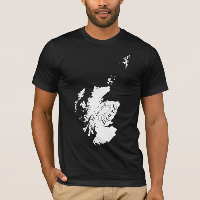 Schottland ist in meinem Herzen T - Shirt (Vorderseite)