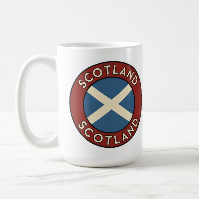 Schottland Kaffeetasse (Links)