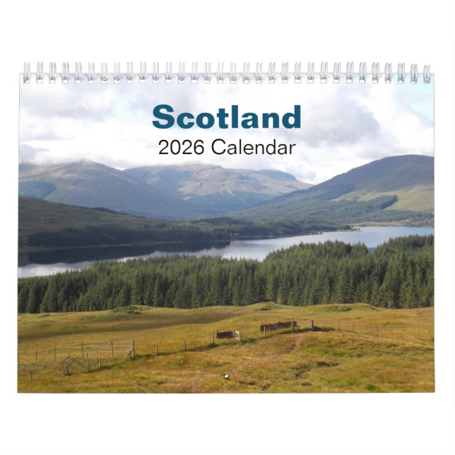 Schottland-Kalender 2026 Kalender (Titelbild)