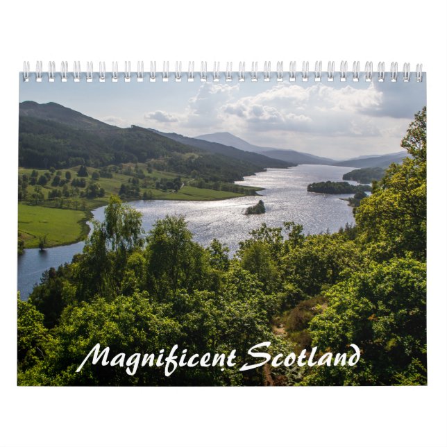 Schottland-Kalender - Die schönsten Landschaften Kalender (Titelbild)