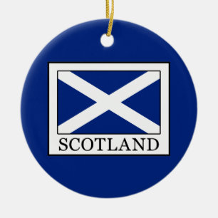 Schottland Keramikornament