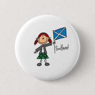 Schottland-Knopf Button