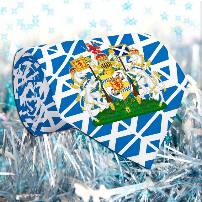 Schottland-Krawatte, Fashion-Scottish Flag Krawatte (Von Creator hochgeladen)