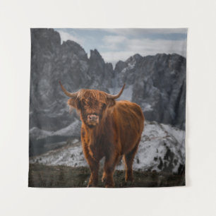 Schottland Kuhberge: Naturfotografie Wandteppich