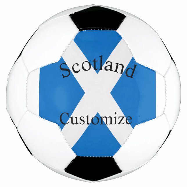 Schottland Landesflagge Thunder_Cove Fußball (Vorderseite)