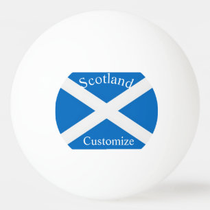 Schottland Landesflagge Thunder_Cove Tischtennisball