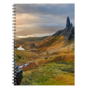 Schottland Landschaftlich Rolling Hills Landschaft Notizblock