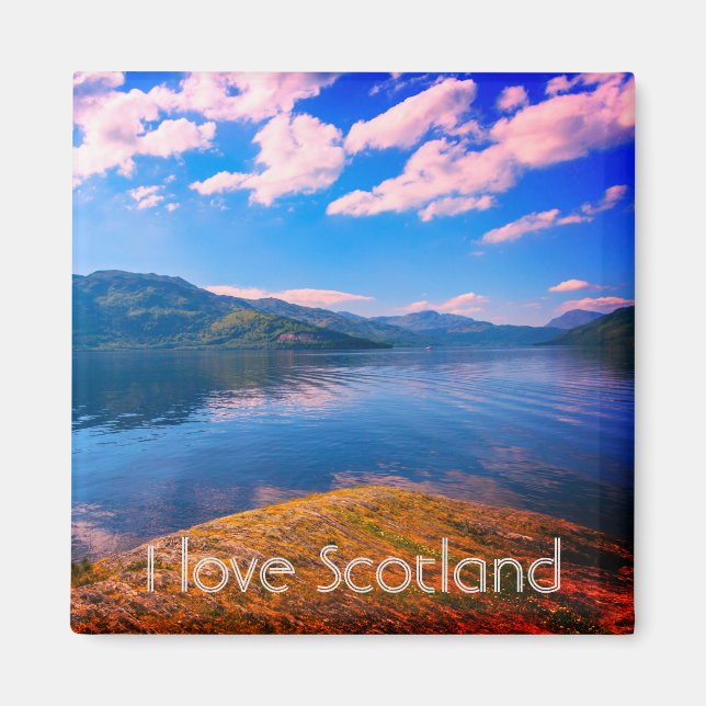Schottland, Loch Lomond, Kühlschrankmagnet Magnet (Vorne)