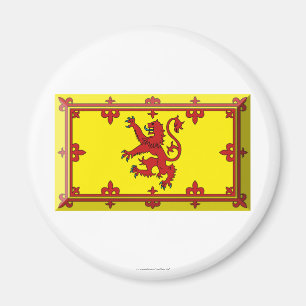 Schottland-Löwe-Flaggen-Juwel Magnet