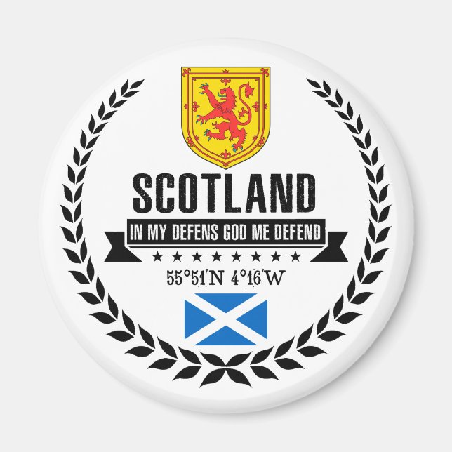 Schottland Magnet (Vorne)