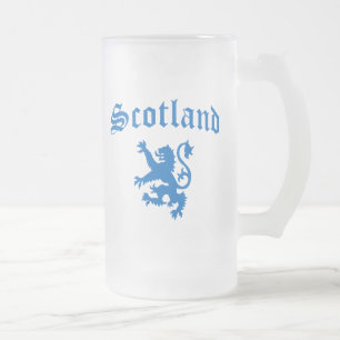 Schottland Mattglas Bierglas