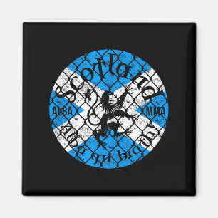Schottland MMA Alba Gu Bràth Flagge Magnet