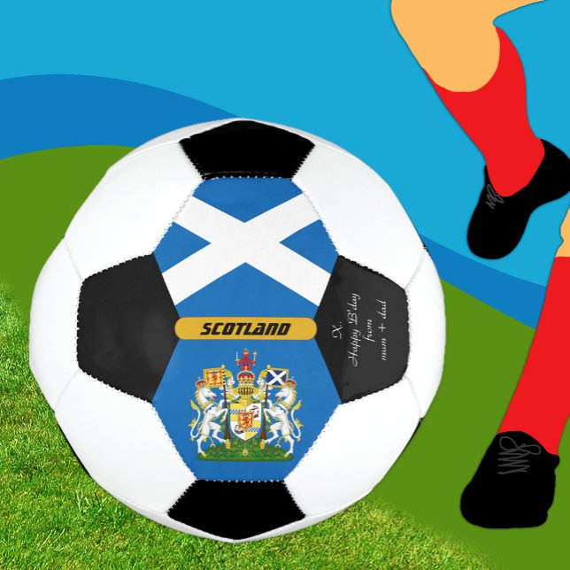 Schottland Personalisiert, Flaggen, Foto-Fußball Fußball (Von Creator hochgeladen)