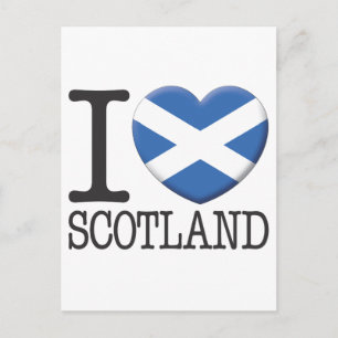Schottland Postkarte