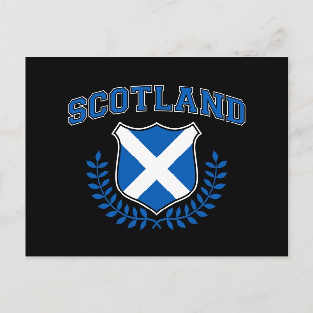 Schottland Postkarte (Vorderseite)