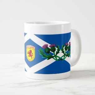 Schottland, Rampant Löwe, alte Flagge, Siegel Jumbo-Tasse