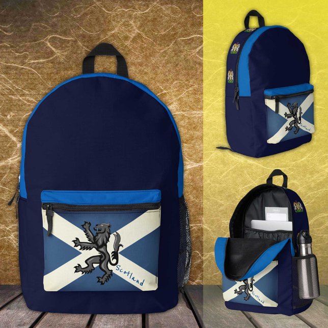 Schottland, Rampant-Rucksack, Schottische Flagge / Bedruckter Rucksack (Von Creator hochgeladen)