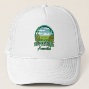 Schottland Reise Logo Truckerkappe