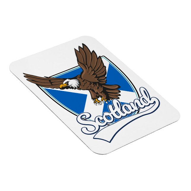 Schottland Reiselogo Magnet (Rechte Seite)