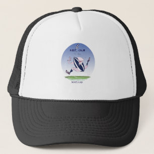 Schottland-Rugby, tony fernandes Truckerkappe