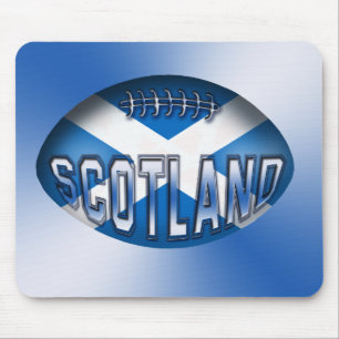 Schottland-Rugbyball Mousepad