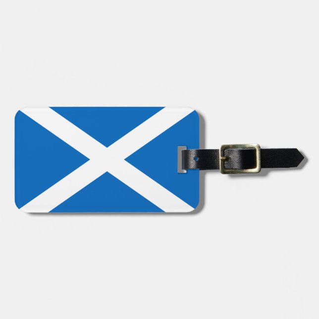 Schottland Salreifen Gepäck Tag Gepäckanhänger (Vorderseite horizontal)