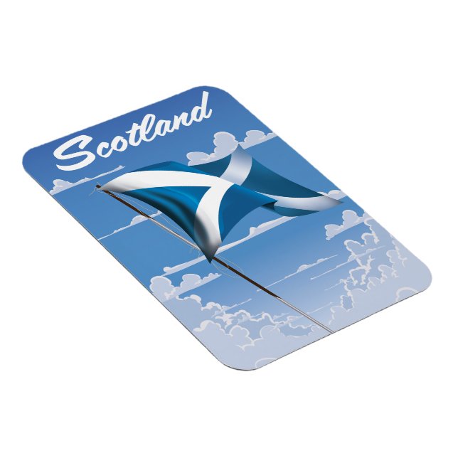 Schottland Salreifen Magnet (Rechte Seite)