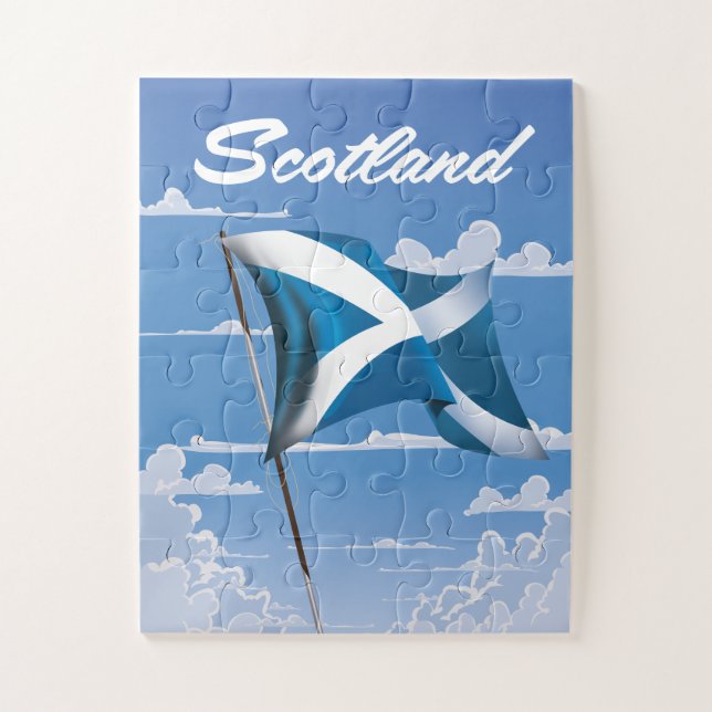 Schottland Salreifen Puzzle (Vertikal)